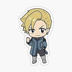 Eden's Zero Weisz Steiner Chibi Sticker