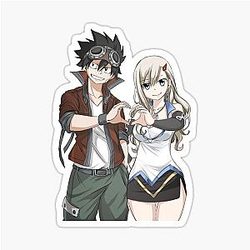 Eden's Zero: Shiki x Rebecca in Love Sticker