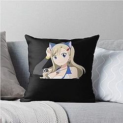 Edens Zero anime Bluegarden Throw Pillow