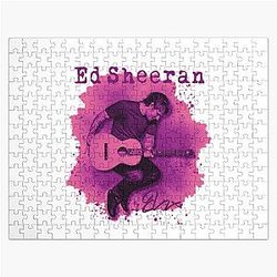 Ed Sheeran Tour Fan Art Jigsaw Puzzle