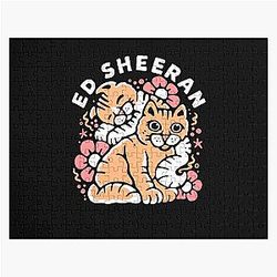 Ed Sheeran Cats Jigsaw Puzzle