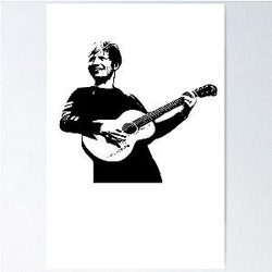 Ed Sheeran Merchandise Poster