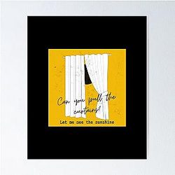 Curtains Ed Sheeran Poster