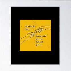 Life Goes On Ed Sheeran Poster