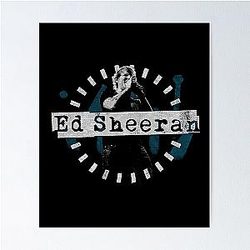 Ed Sheeran Tour Fan Art Poster
