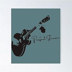 Ed Sheeran Perfect Guitar Poster