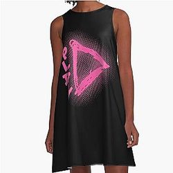 Ed Sheeran Logo Stacked A-Line Dress