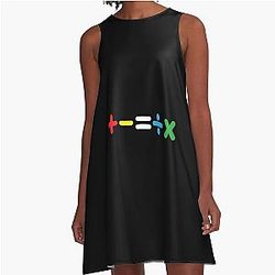 Mathematics Ed Sheeran A-Line Dress