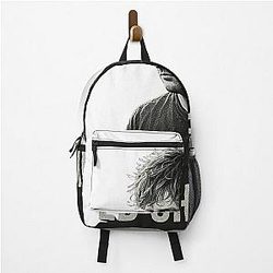Ed Sheeran Portrait – Minimalist Black Shirt Backpack
