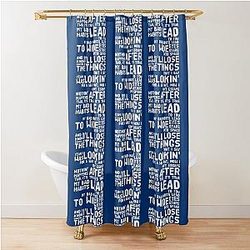 Ed Sheeran Bad Habits Lyrics Pullover Hoodie Shower Curtain