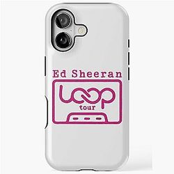 Ed Sheeran Loop Tour Fan Art iPhone Case