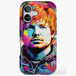 Pop Art Ed Sheeran iPhone Case