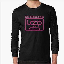Ed Sheeran Loop Tour Fan Art Long Sleeve T-Shirt