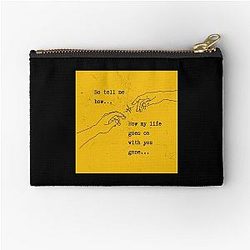 Life Goes On - Ed Sheeran Zipper Pouch