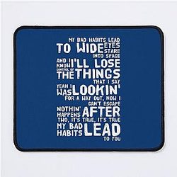 Ed Sheeran Bad Habit Lyrics Pullover Hoodie Mouse Pad