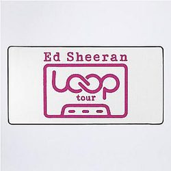 Ed Sheeran Loop Tour Fan Art Desk