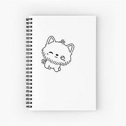 Ed Sheeran Loop Tour Fan Art Spiral Notebook