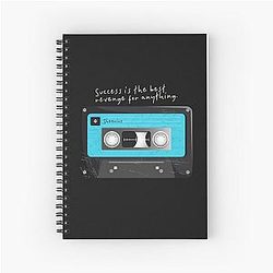 Divide - Ed Sheeran Cassette Tape Spiral Notebook