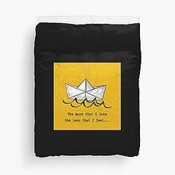 Boat Ed Sheeran Duvet Cover