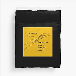 Life Goes On Ed Sheeran Duvet Cover