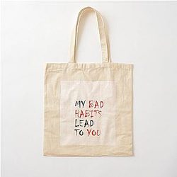 My Bad Habits Lead to You Said by Ed Sheeran Sleeveless Cotton Tote Bag