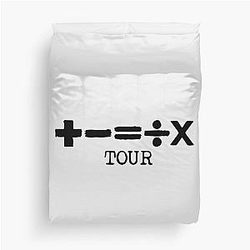 Mathematics Ed Sheeran Duvet Cover