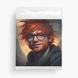 Ed Sheeran Art Poster Duvet Cover