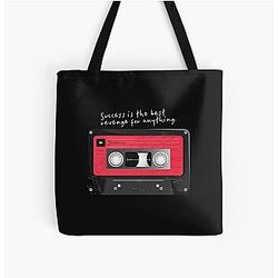 Equal Ed Sheeran Cassette Tape All Over Print Tote Bag