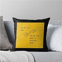 Life Goes On Throw Pillow by Ed Sheeran