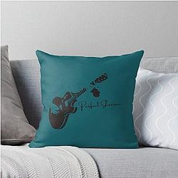 Ed Sheeran guitar Throw Pillow