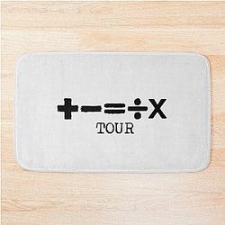 Mathematics Ed Sheeran Bath Mat