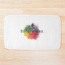 Ed Sheeran Graphic Concert Souvenir Pop Culture Fan Tour Merchandise Bath Mat