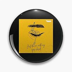 Eyes Closed Ed Sheeran Pin