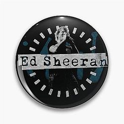Ed Sheeran Tour Fan Art Pin