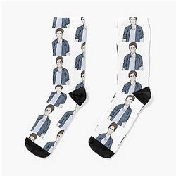 Edward Cullen Sticker Socks