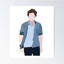 Edward Cullen Drawing Poster