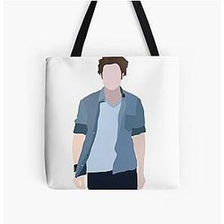 Edward Cullen Vector Drawing Tote Bag