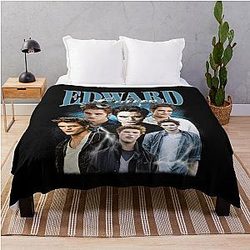 Vintage Edward Cullen Throw Blanket