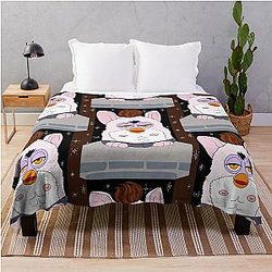 Furby Twilight New Moon Volterra Edward Cullen Throw Blanket