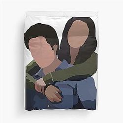 Edward Cullen and Bella Swan Duvet Cover