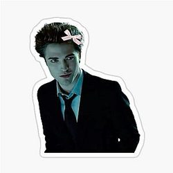 Coquette Edward Cullen Sticker