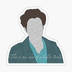 Edward Cullen's skin of a killer mask