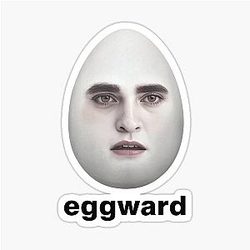 Funny Edward Cullen Sticker