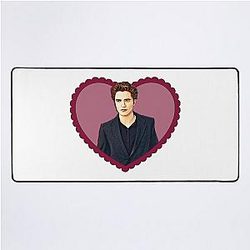 Edward Cullen Heart Desk Mat