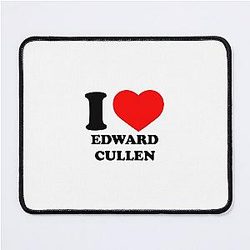 I Heart Edward Cullen Mousepad
