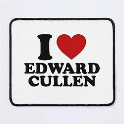 I Love Edward Cullen Mouse Pad