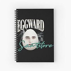 Eggward Funny Shirt, Gift, Gag Gift, Meme Shirt, Parody Gift, Edward Cullen, Sarcastic Tee, Funny Spiral Notebook
