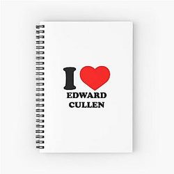 I Heart Edward Cullen Notebook
