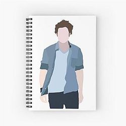 Edward Cullen Vector Drawing Notebook