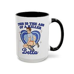 Funny Vampire Movie Merch Bella Swan Jacob Black Assassin's Tool Two Tone Mug
